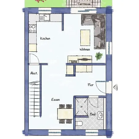 With 2 Bedrooms * Greetsiel